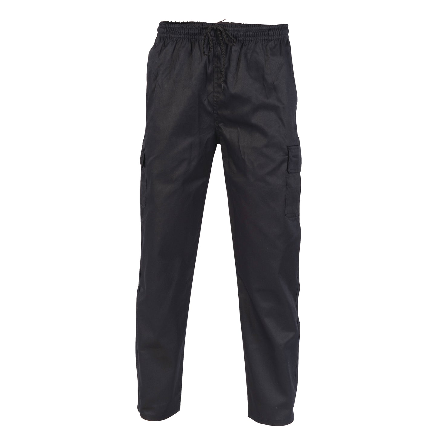 Drawstring Poly Cotton Cargo Pants