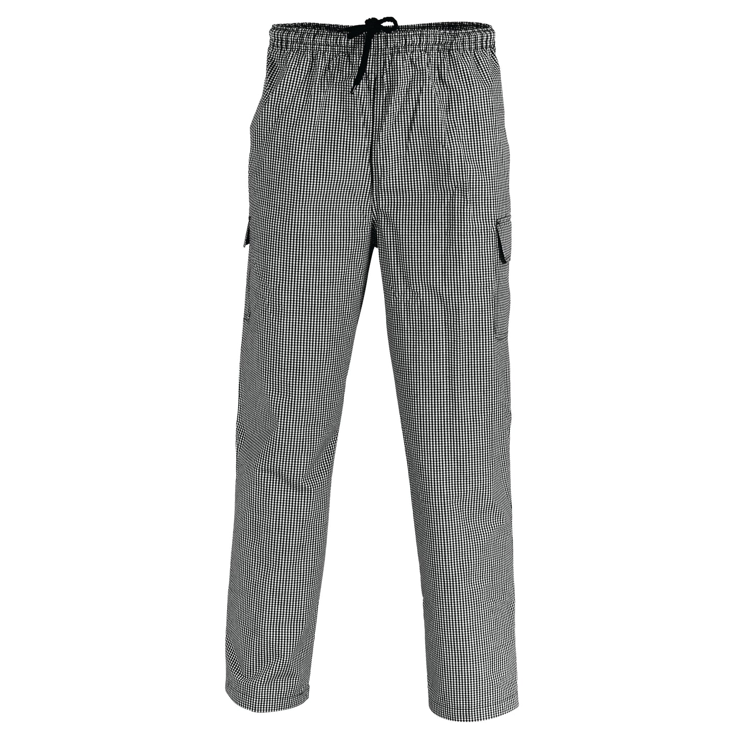 Drawstring Poly Cotton Cargo Pants