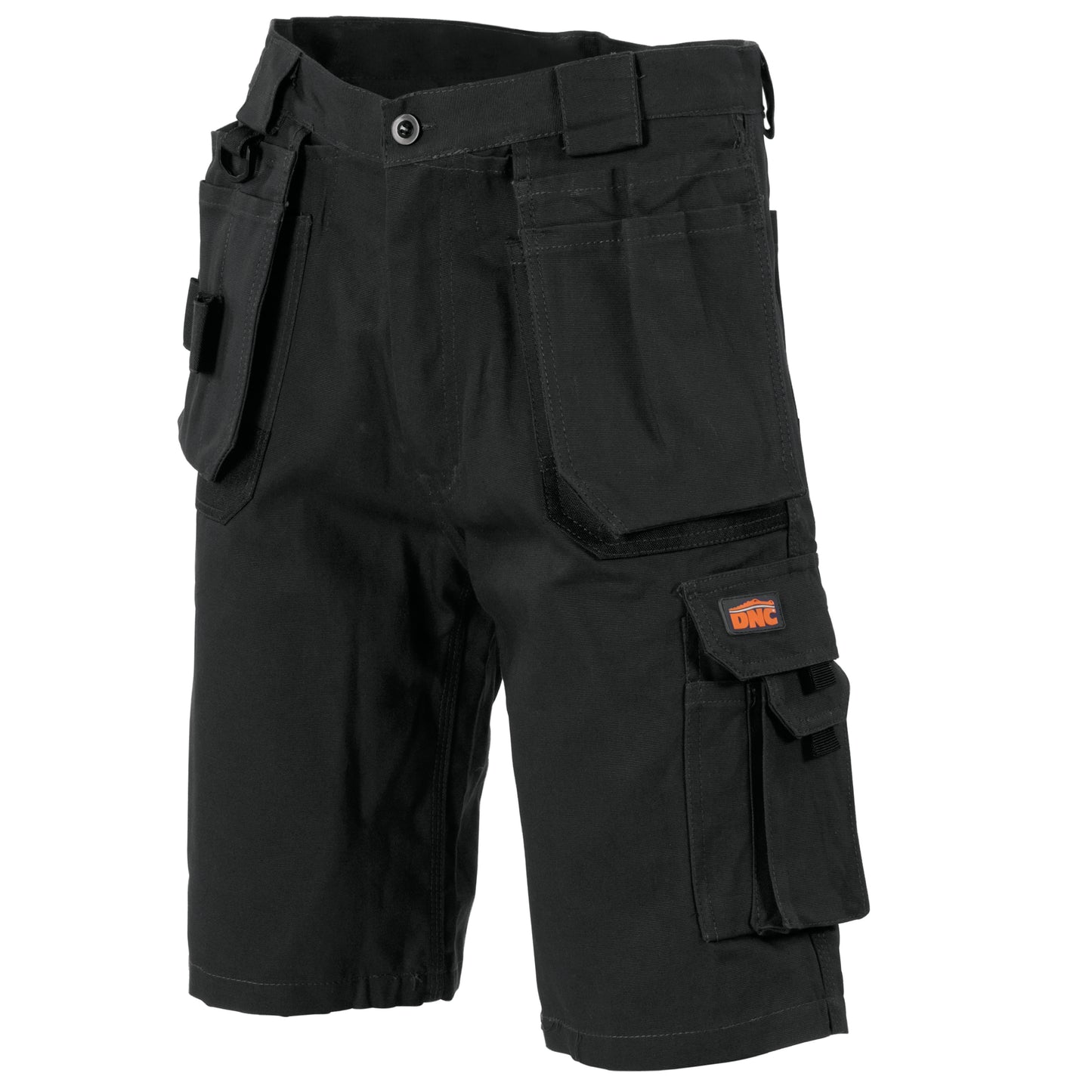 Duratex Cotton Duck Weave Tradies Cargo Shorts - with twin holster tool pocket