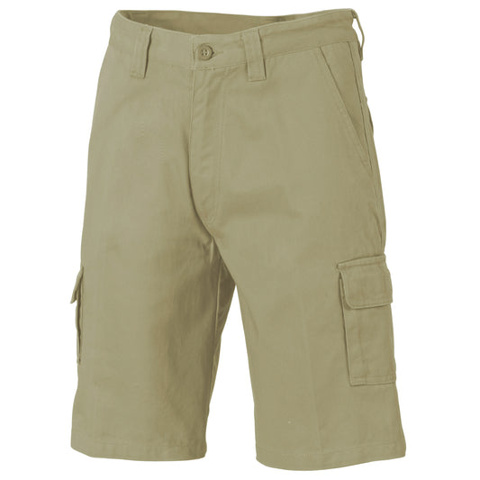 Cotton Drill Cargo Shorts